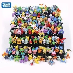 Lot of 24 Pokémon Figurines Toys | Made with PVC | RANDOM SELECTION | 2-3CM EACH